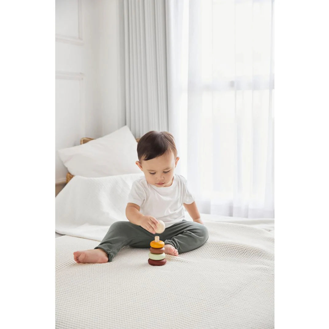 PlanToys First Stacking Ring - Modern Rustic Toys 