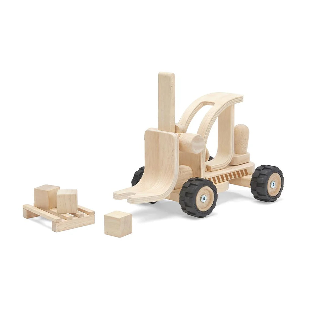 PlanToys Forklift Toy Trucks & Construction Vehicles 