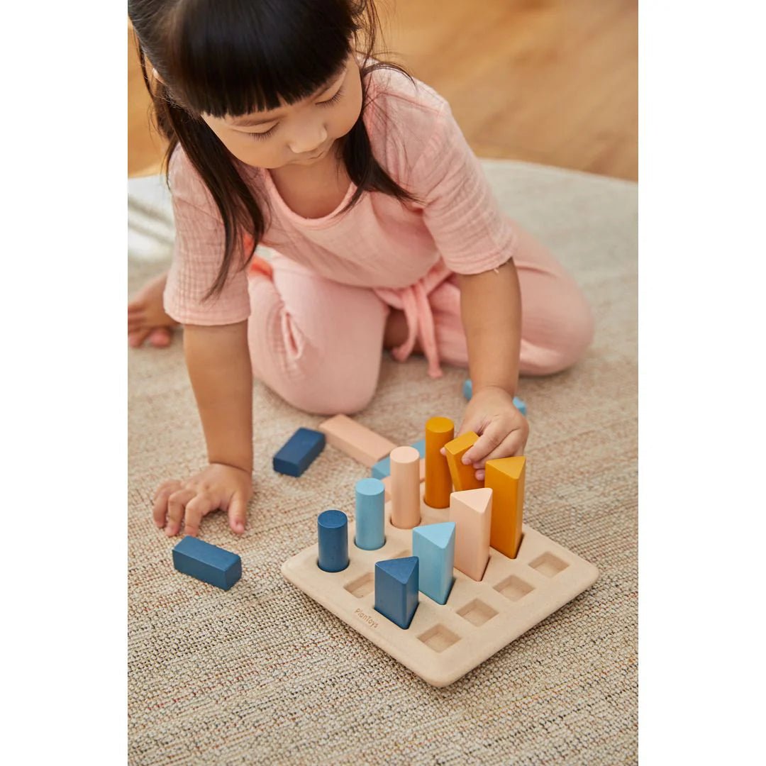 PlanToys - PlanToys Geometric Peg Board