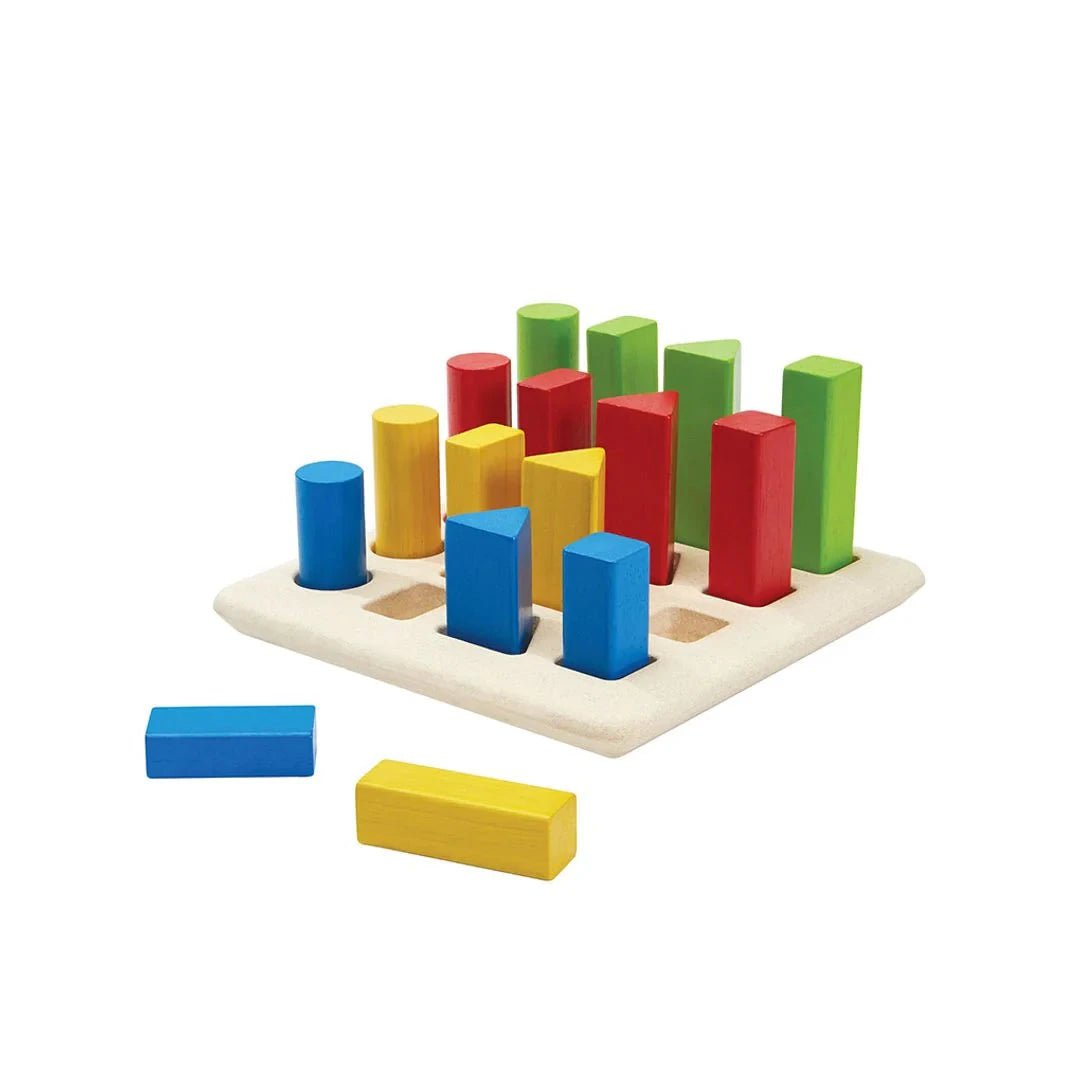 PlanToys - PlanToys Geometric Peg Board