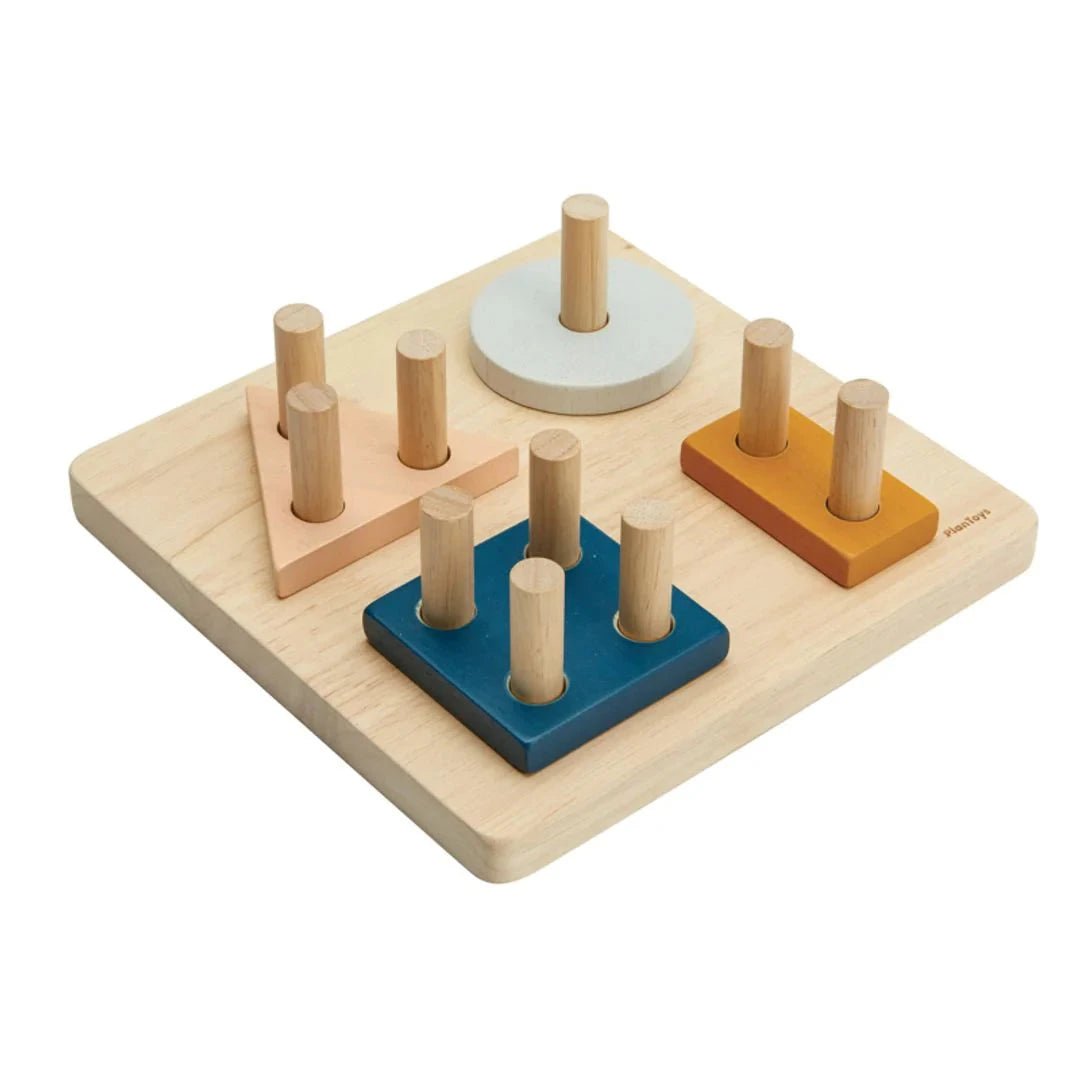 PlanToys - PlanToys Geometric Sorting Board - Orchard