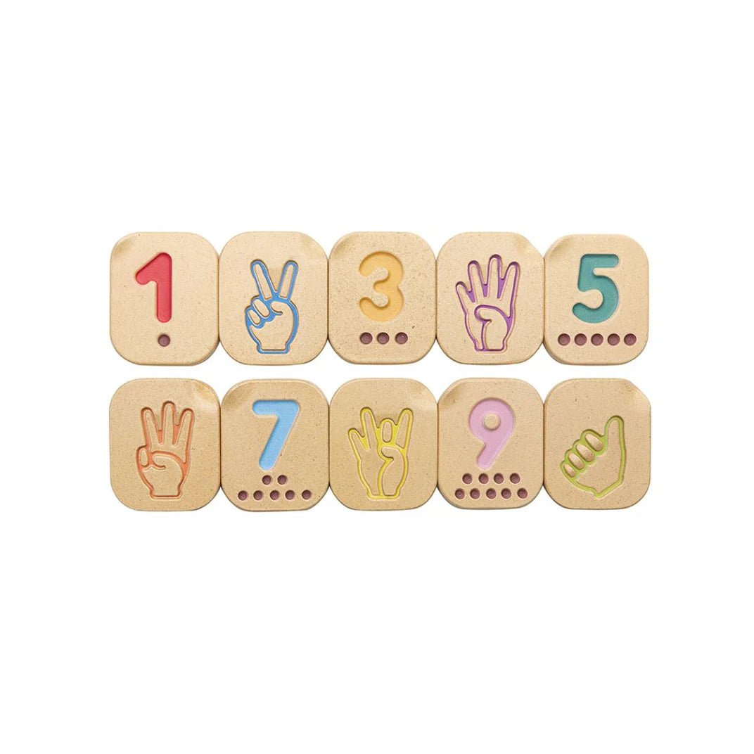 PlanToys - PlanToys Hand Sign Numbers 1 - 10