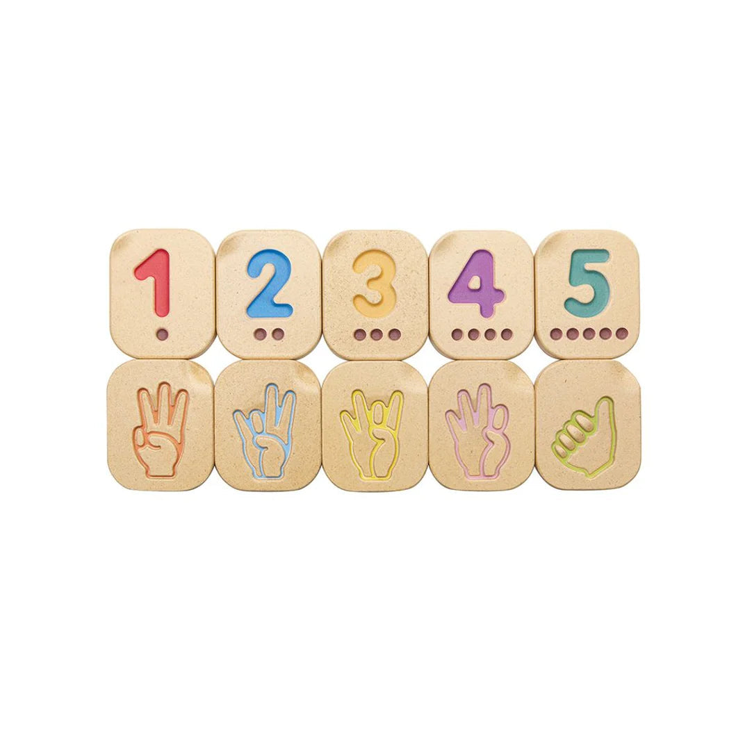 PlanToys Hand Sign Numbers 1-10 Toys 