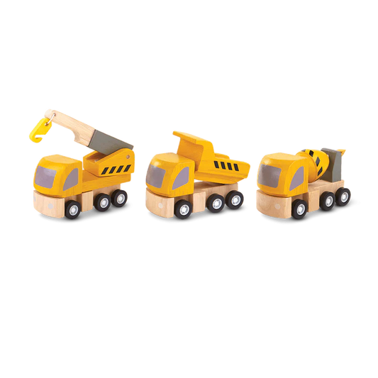 PlanToys Highway Maintenance Truck Set Toys 