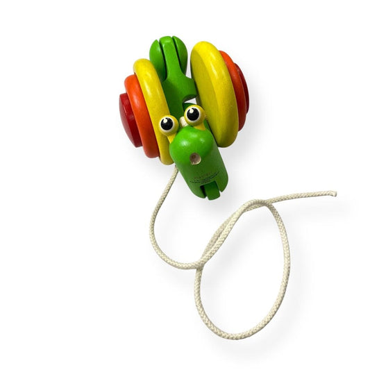 PlanToys Pull-Along Snail Toys 