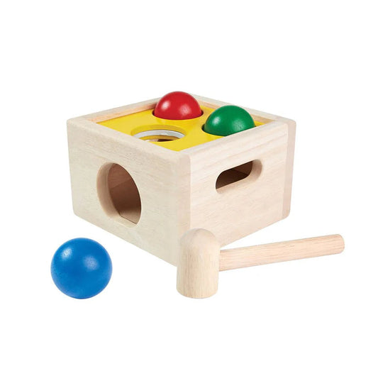 PlanToys Punch & Drop Yellow Top 