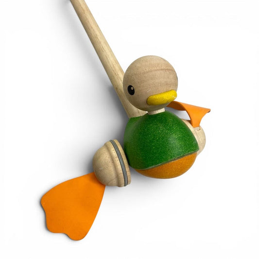 PlanToys Push Along Duck Toys 