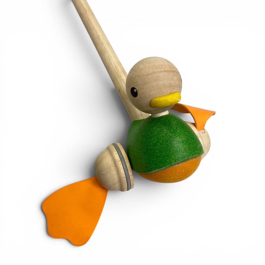 PlanToys Push Along Duck Toys Used 