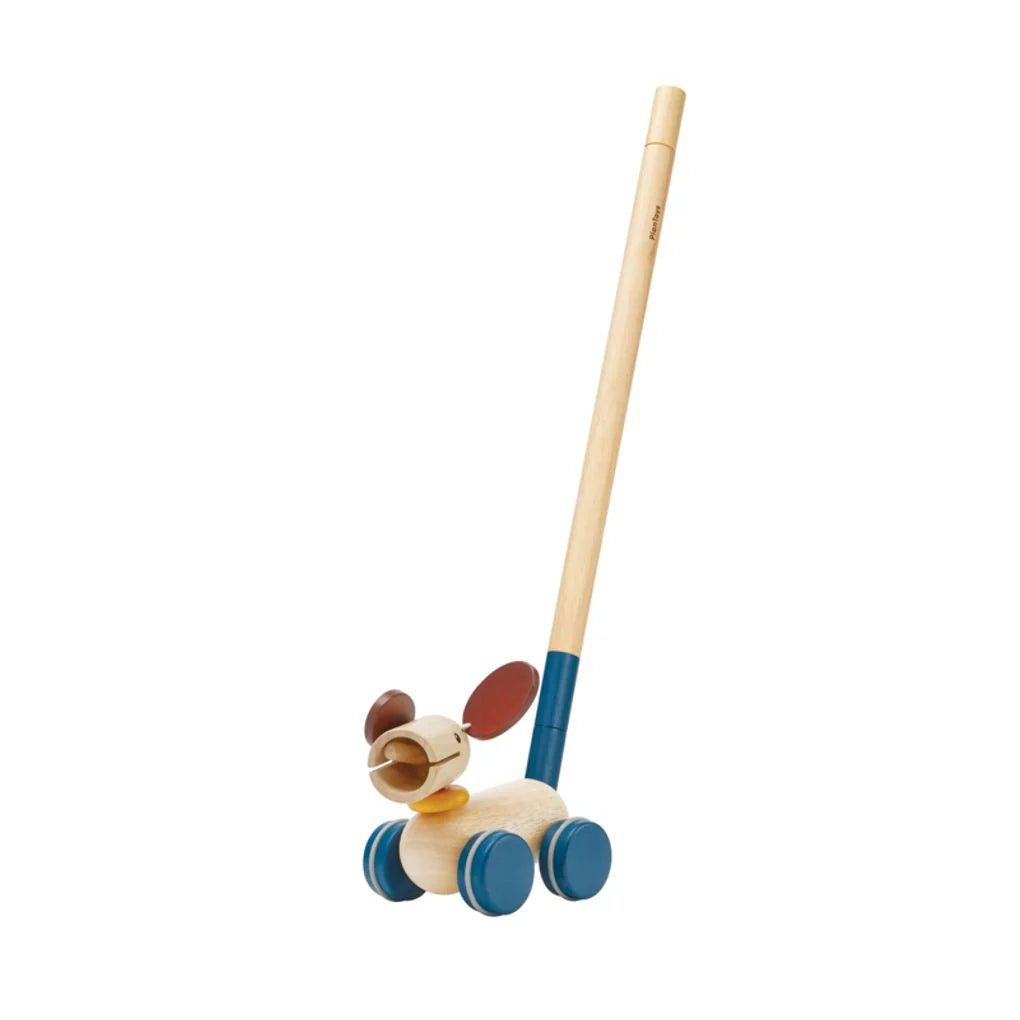 PlanToys - PlanToys Push & Pull Puppy