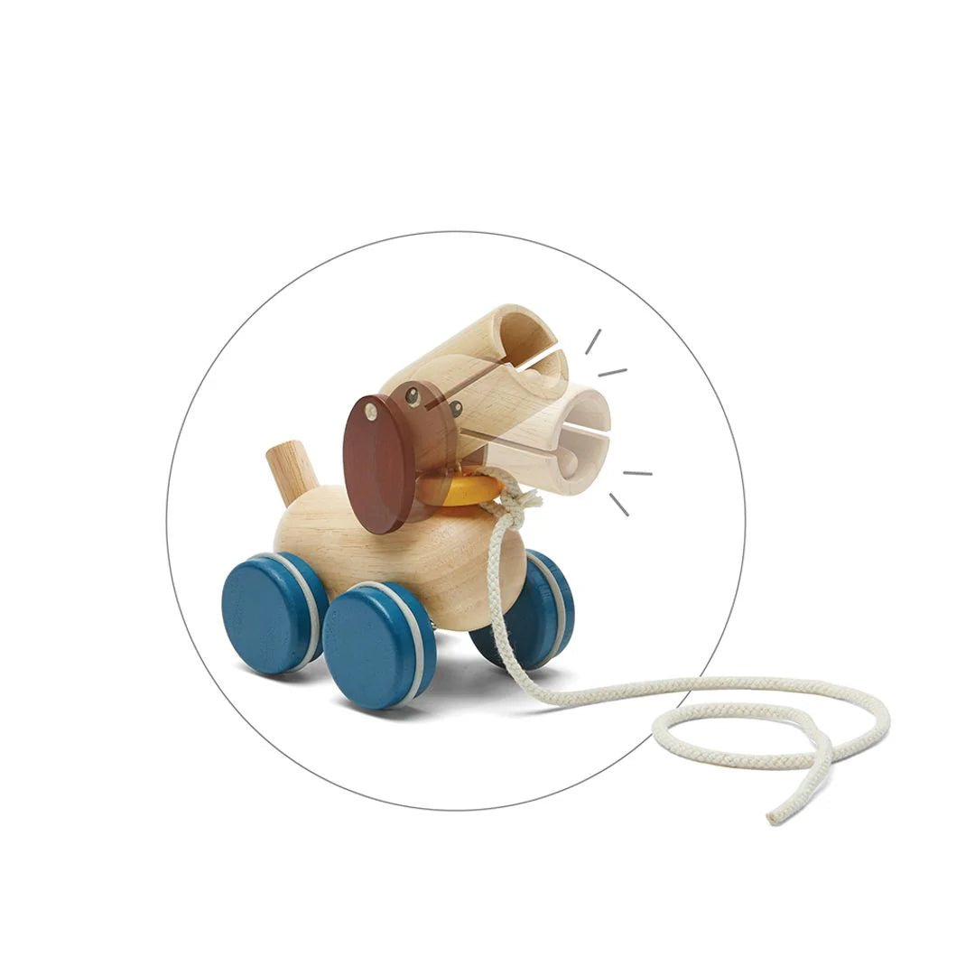 PlanToys - PlanToys Push & Pull Puppy