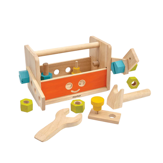 PlanToys Robot Tool Box Building Toys 
