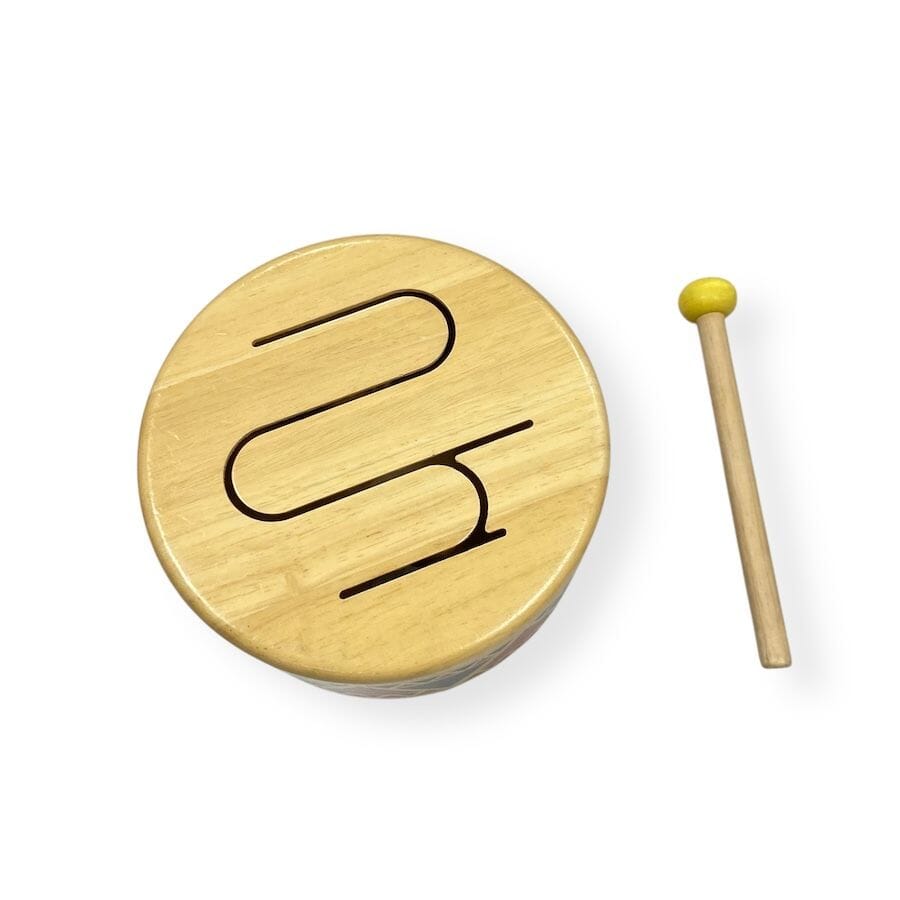 PlanToys Sold Drum with Drumstick Toys 