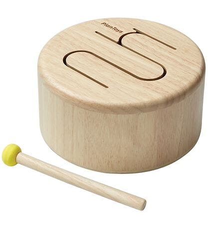 PlanToys - PlanToys Solid Drum Natural