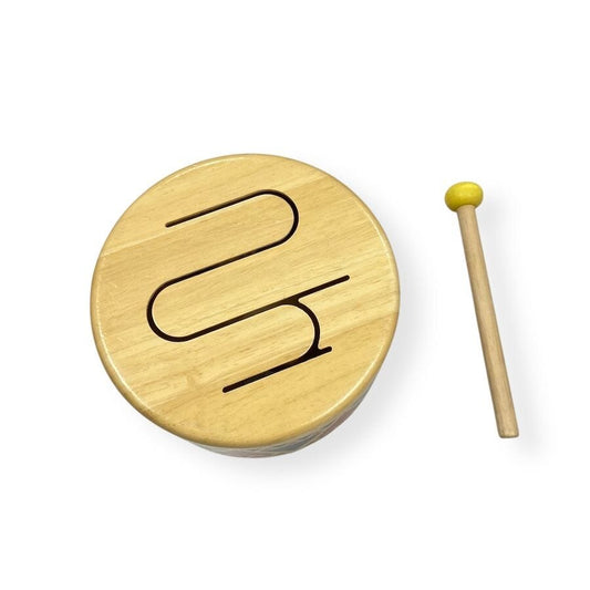 PlanToys - PlanToys Solid Drum with Drumstick