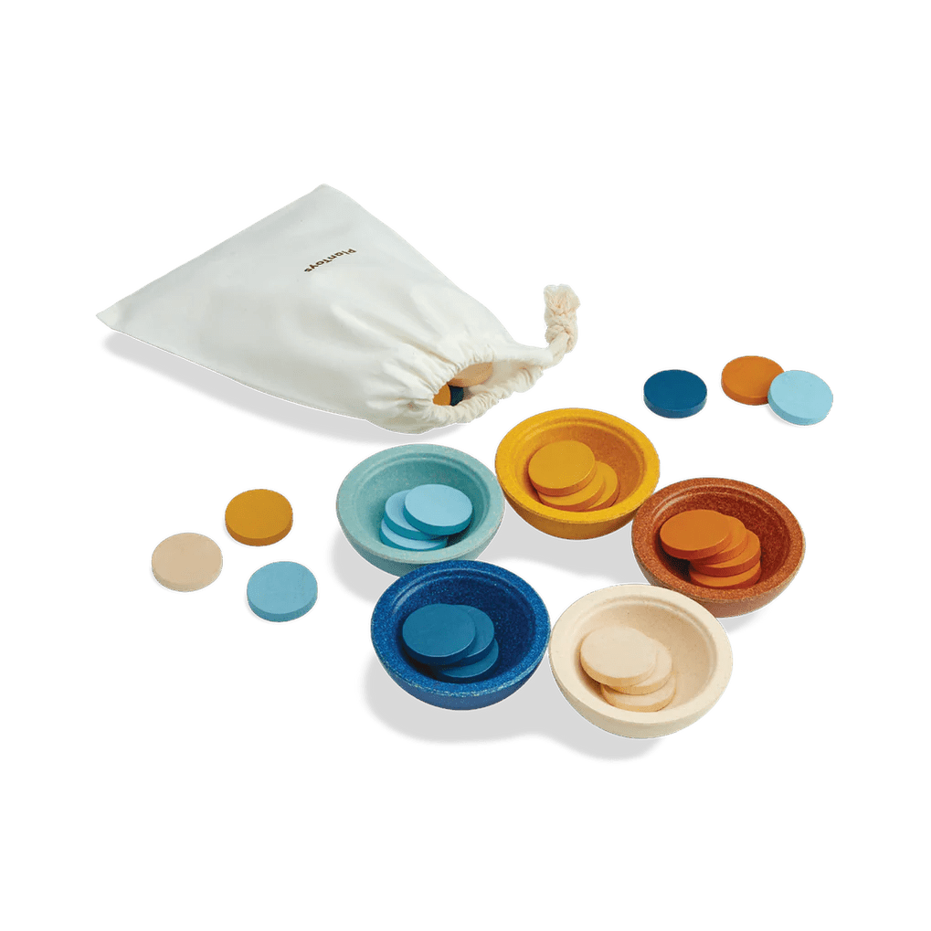 PlanToys - PlanToys Sort & Count Cups Orchard