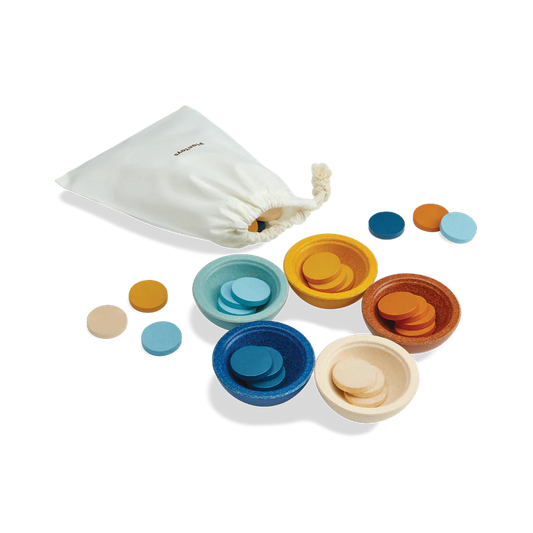 PlanToys Sort & Count Cups Orchard Toys 