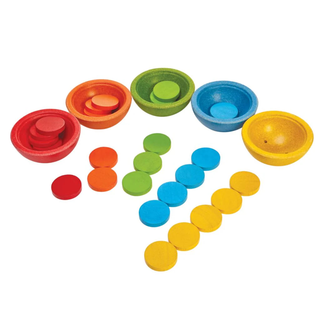PlanToys Sort & Count Cups Toys 