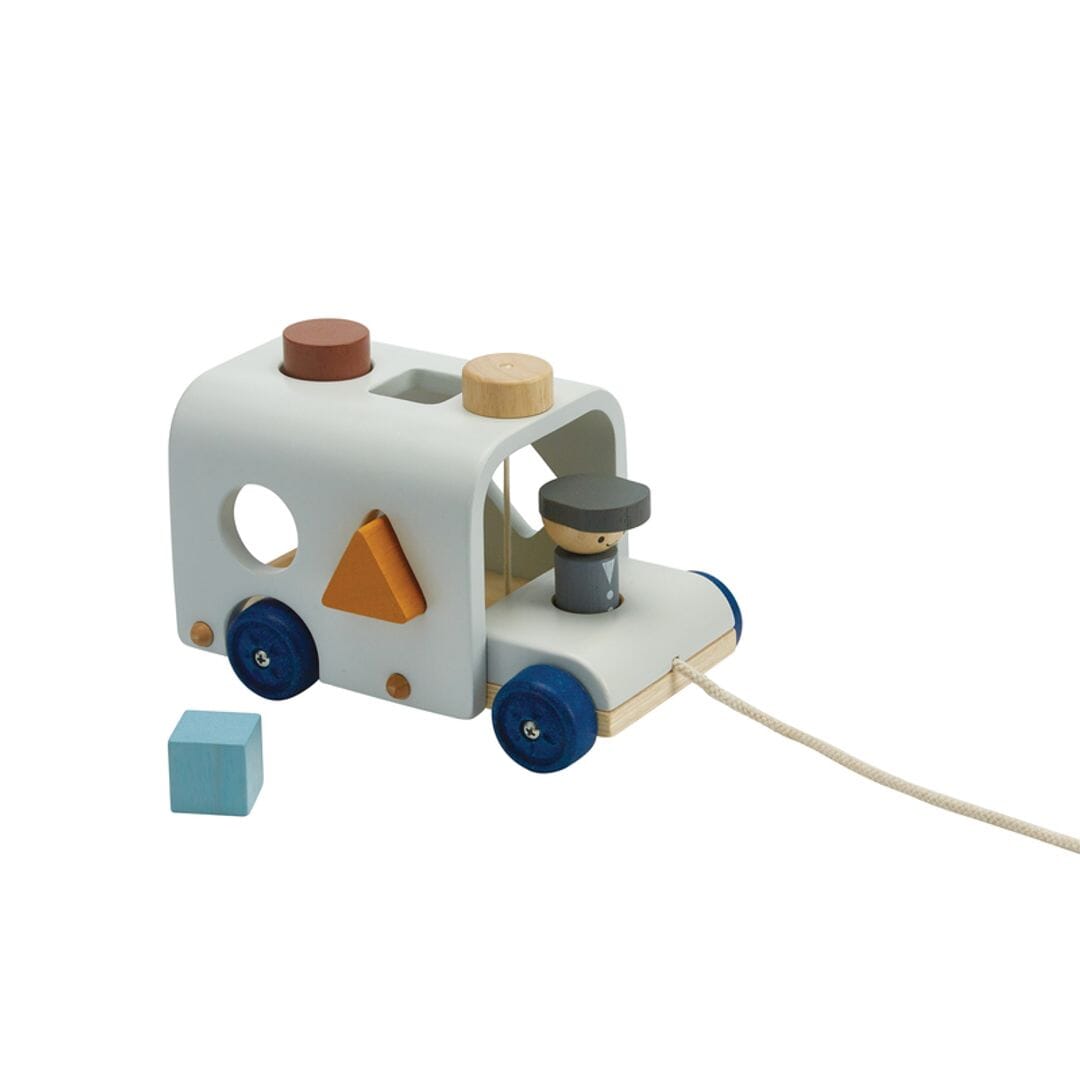 PlanToys USA - PlanToys Sorting Bus - Orchard