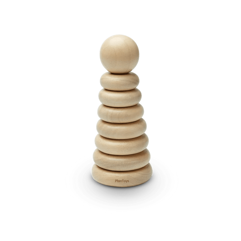 PlanToys - PlanToys Stacking Ring - Natural