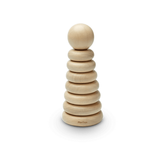 PlanToys - PlanToys Stacking Ring - Natural