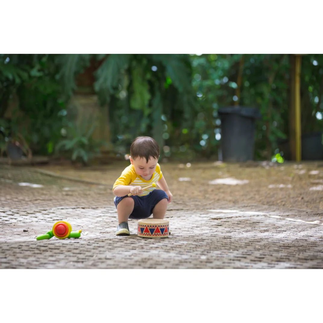 PlanToys - PlanToys Toy Solid Wooden Drum