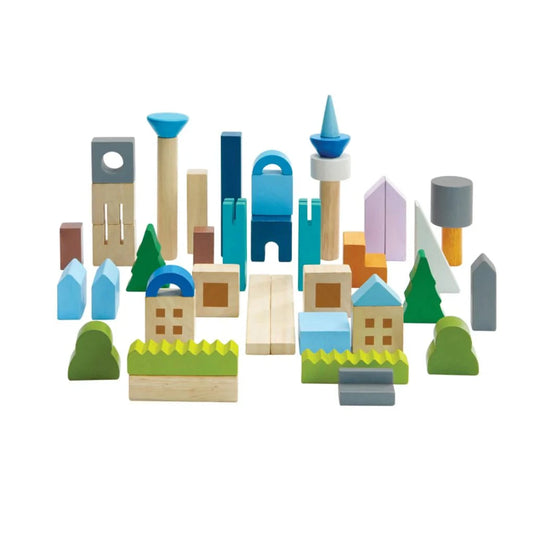 PlanToys Urban City Blocks Toys 