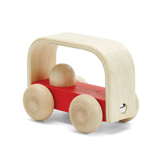 PlanToys Vroom Bus - Red Toys 