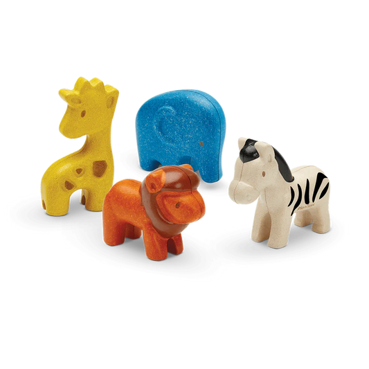 PlanToys Wild Animals Set Toys 