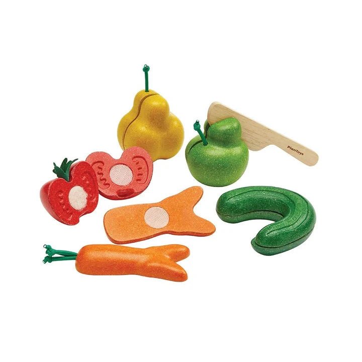 TOYCYCLE - PlanToys Wonky Fruit & Vegetables