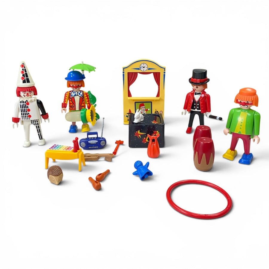 Playmobil Clowns & Magician Bundle Toys 