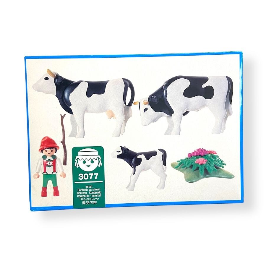 Playmobil - Playmobil Cows & Cowherd