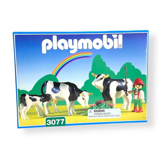 Playmobil - Playmobil Cows & Cowherd