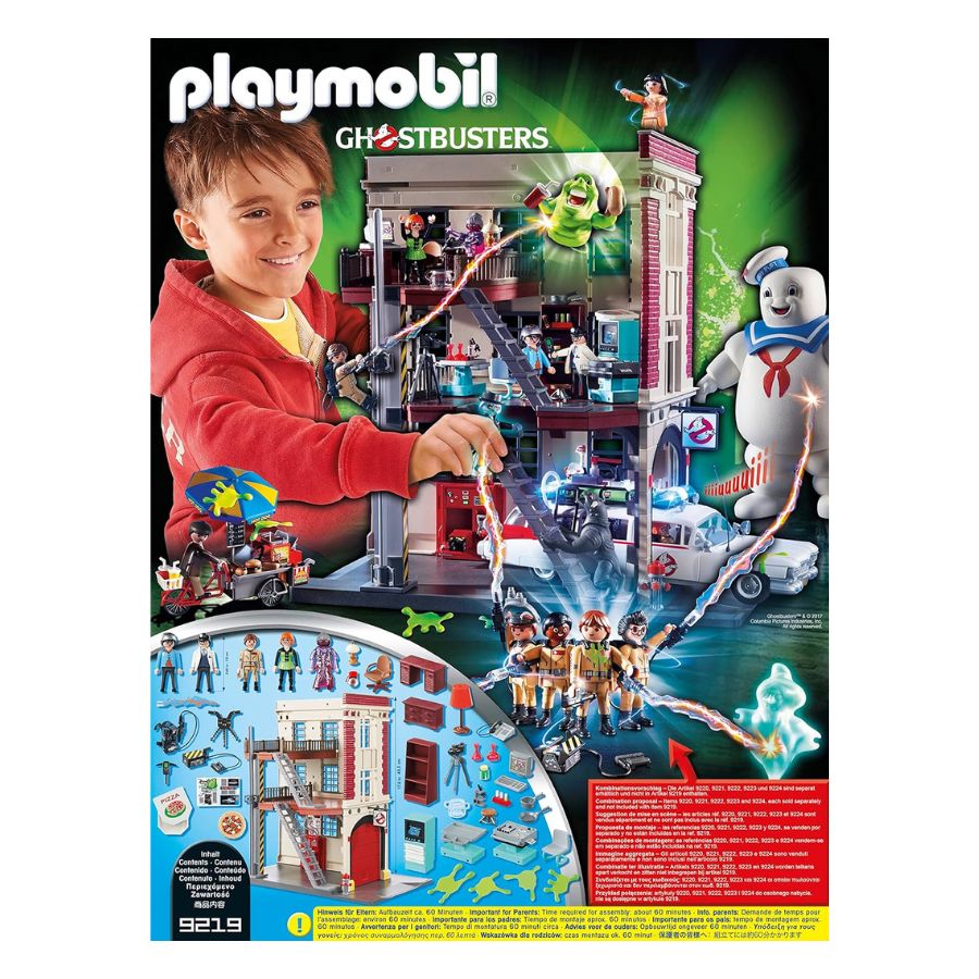Playmobil Ghostbusters Firehouse (9219) Toys 