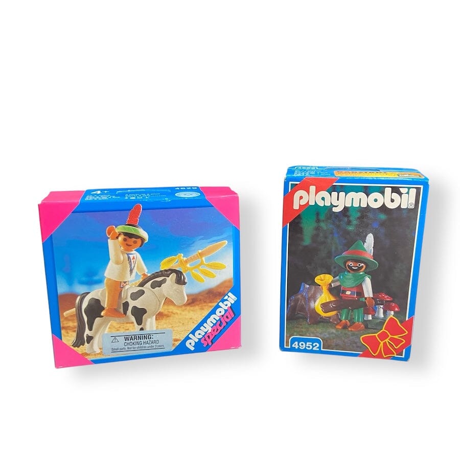 Playmobil - Playmobil Indian Child & Gnome Bundle