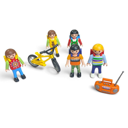 Playmobil Kids with Bike Bundle Toys 