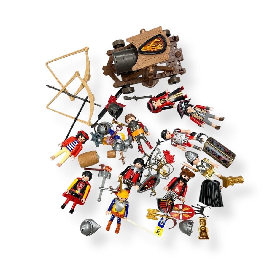 Playmobil - Playmobil Knights & Pirates Bundle with Canon