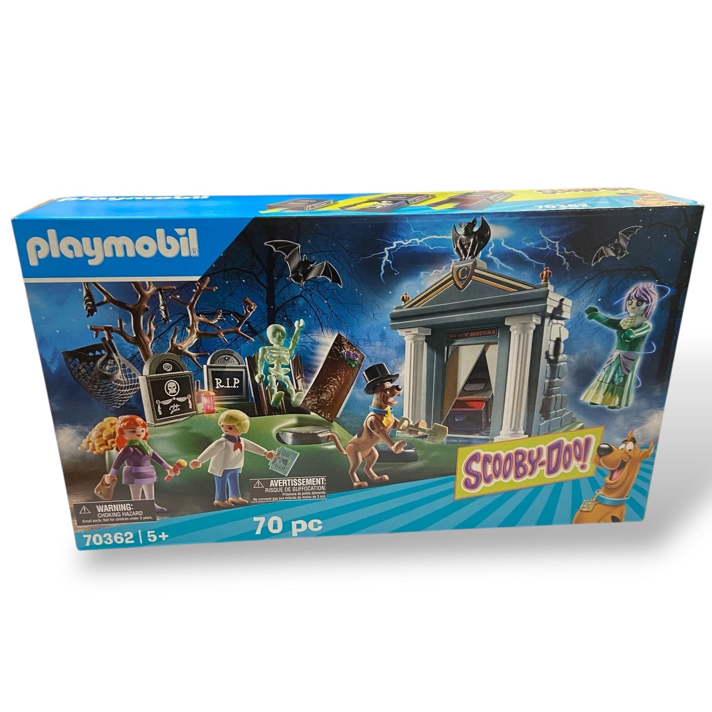 Playmobil Scooby Doo Adventure in the Cemetery Toys 