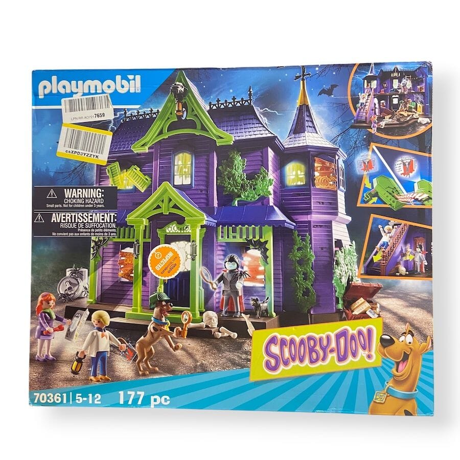 Playmobil Scooby-DOO! The Mystery Mansion Playset Toys 