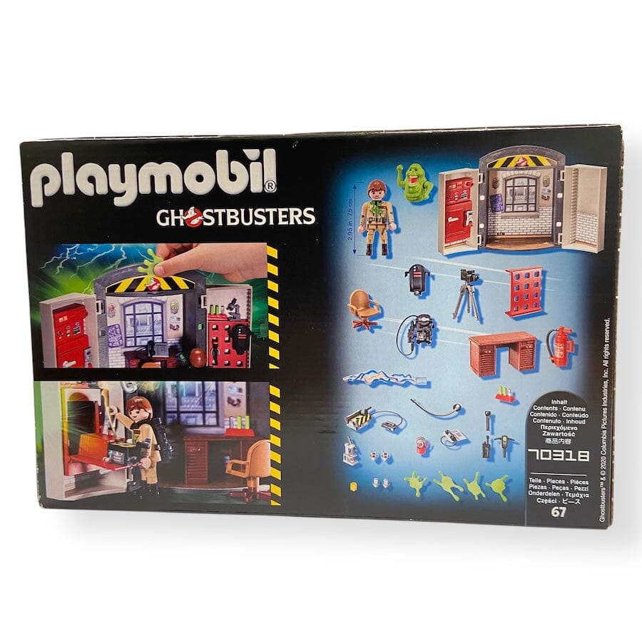 Playmobil Venkman & Slimer Play Set 70318 Toys 