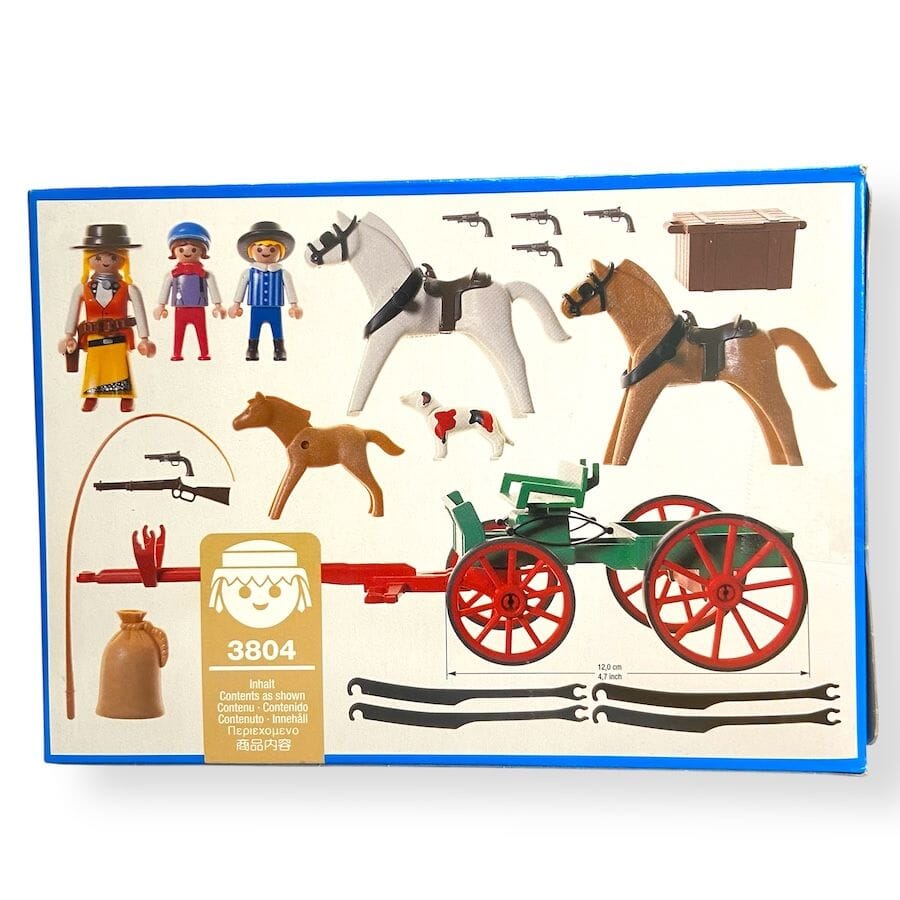 Playmobil - Playmobil Western Buckboard Wagon 3804