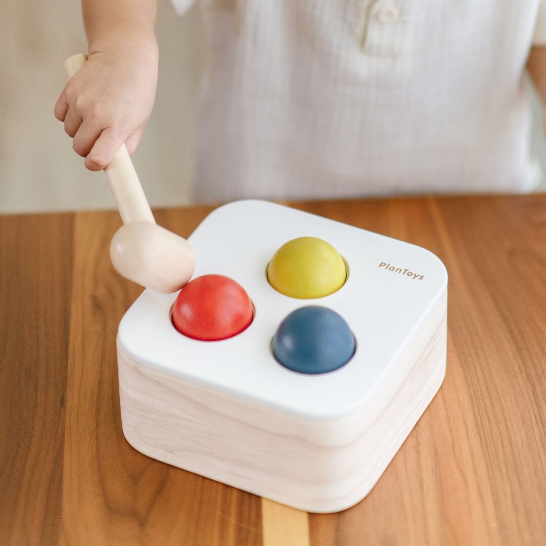 PlanToys USA - Punch & Drop Bin