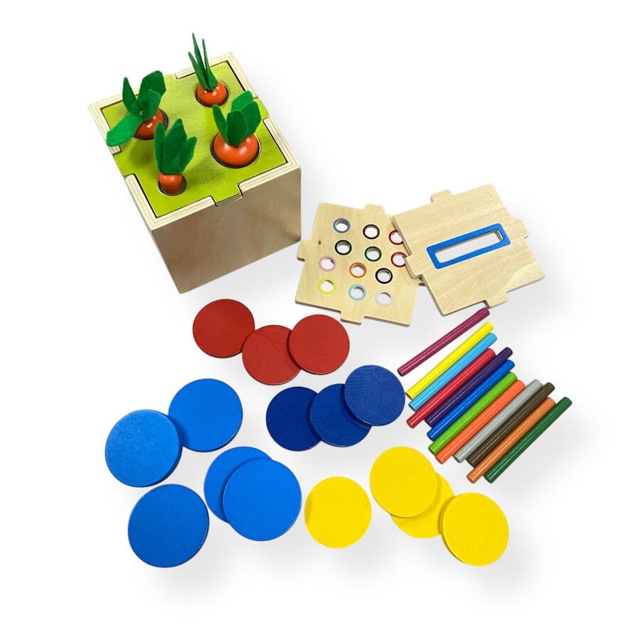 Quokka Wooden Montessori Sorting Box Toys 