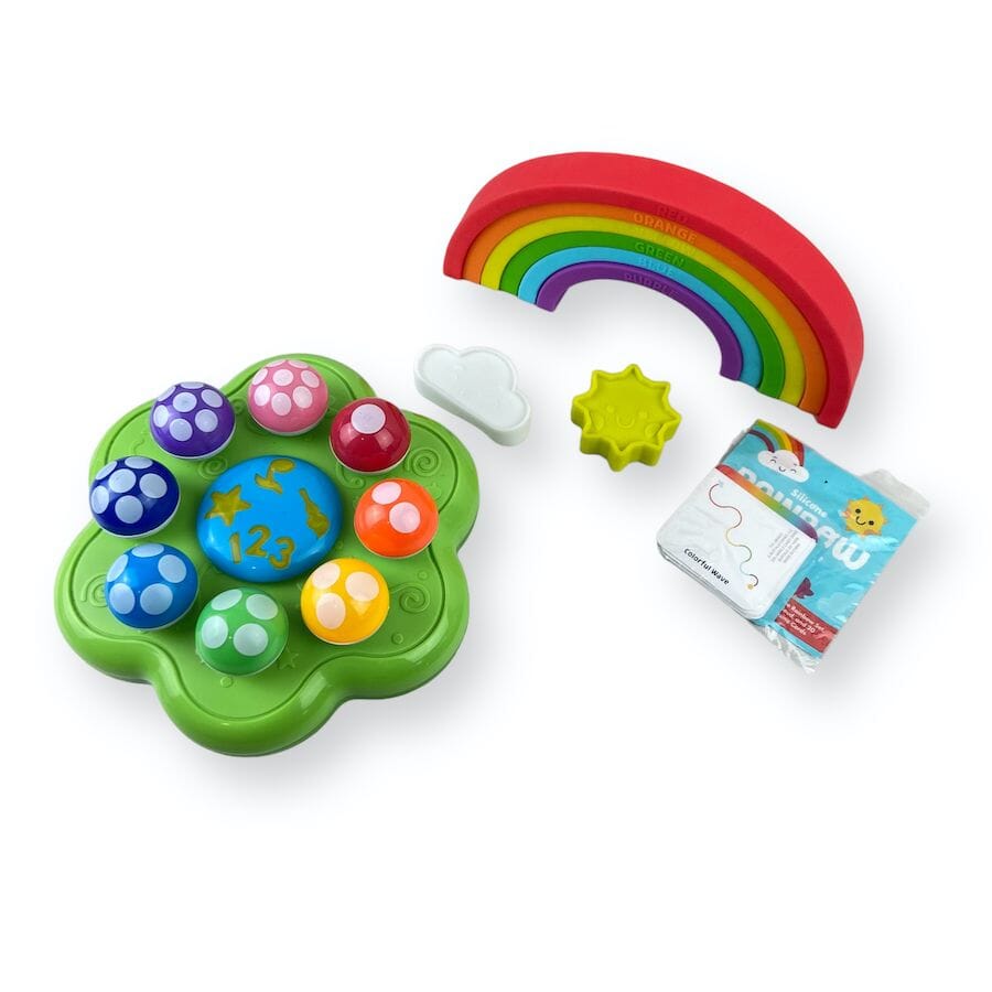 Mixed Brands - Rainbow Toy Bundle