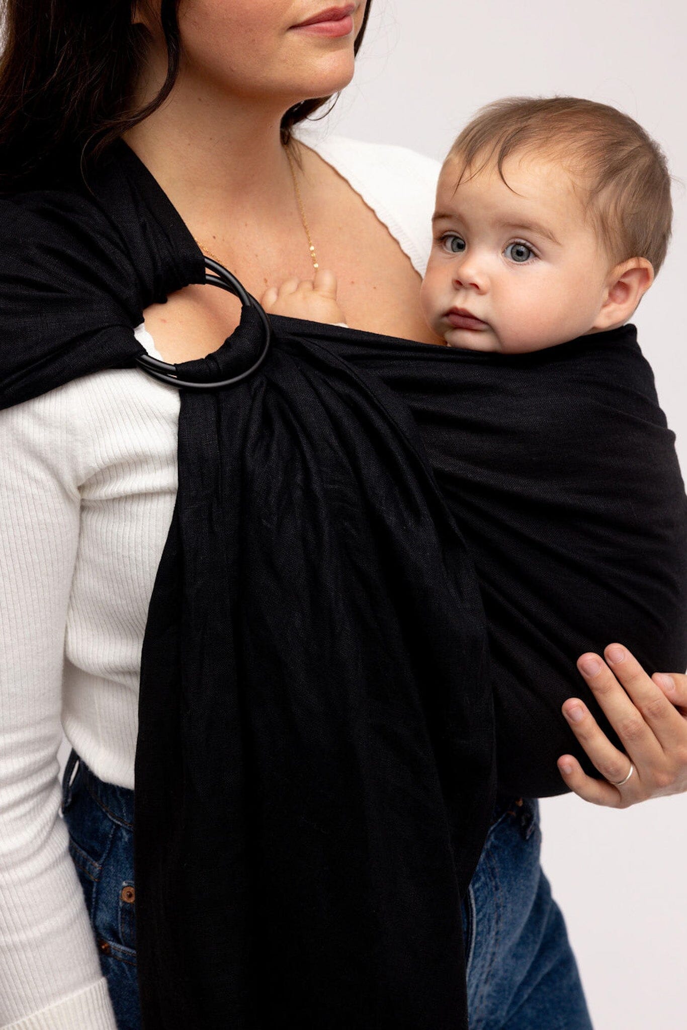 Raven - Linen Sling Ring Slings & Hip Carriers 