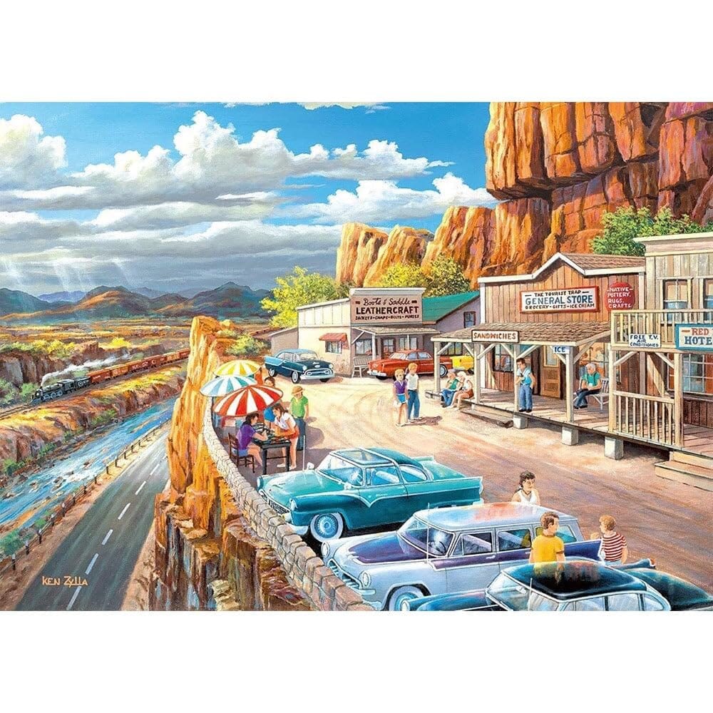 Ravensburger Scenic Overlook 500 Large Piece Puzzle 16441