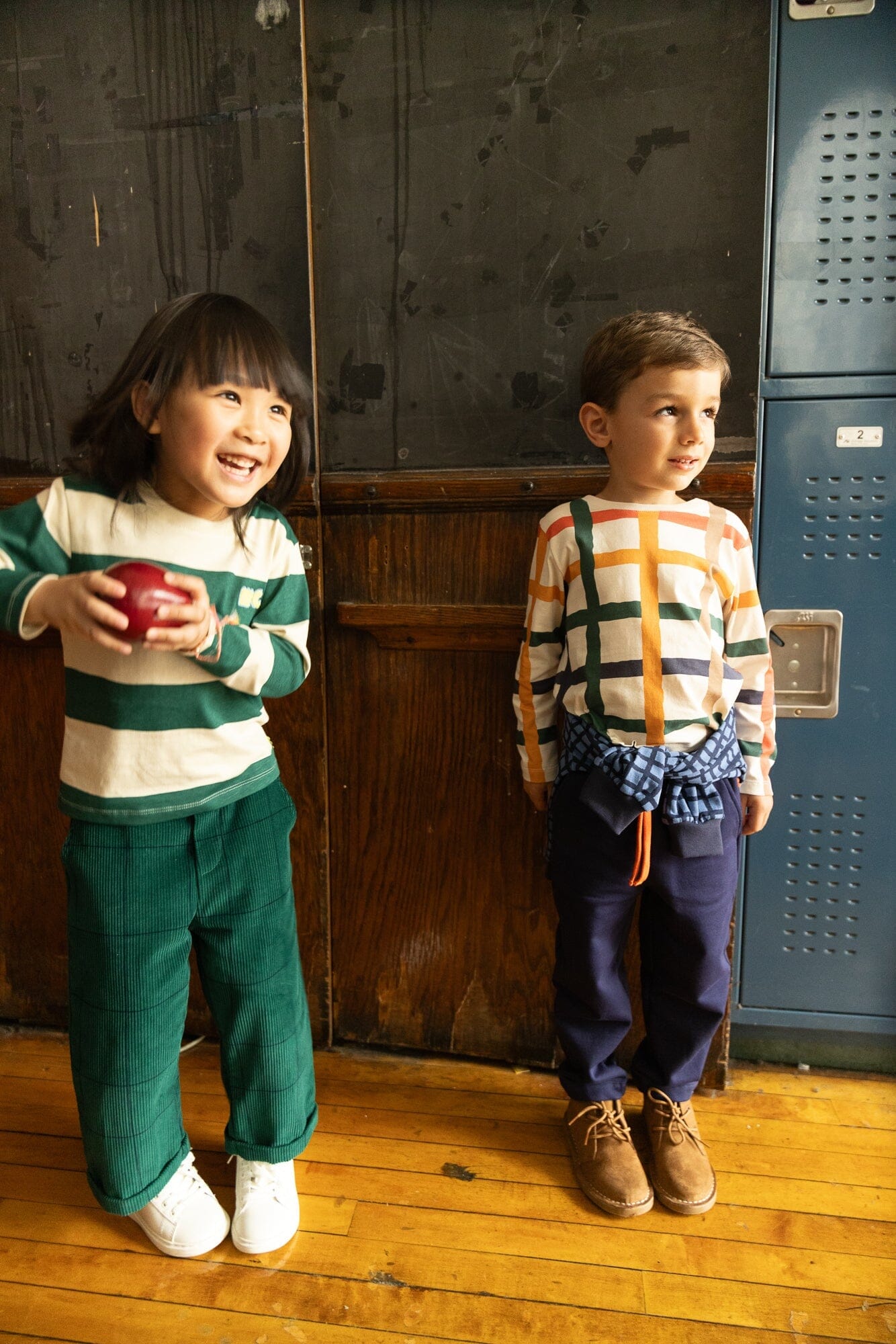 Recycled Cotton Evergreen Grid Corduroy Pant pants 