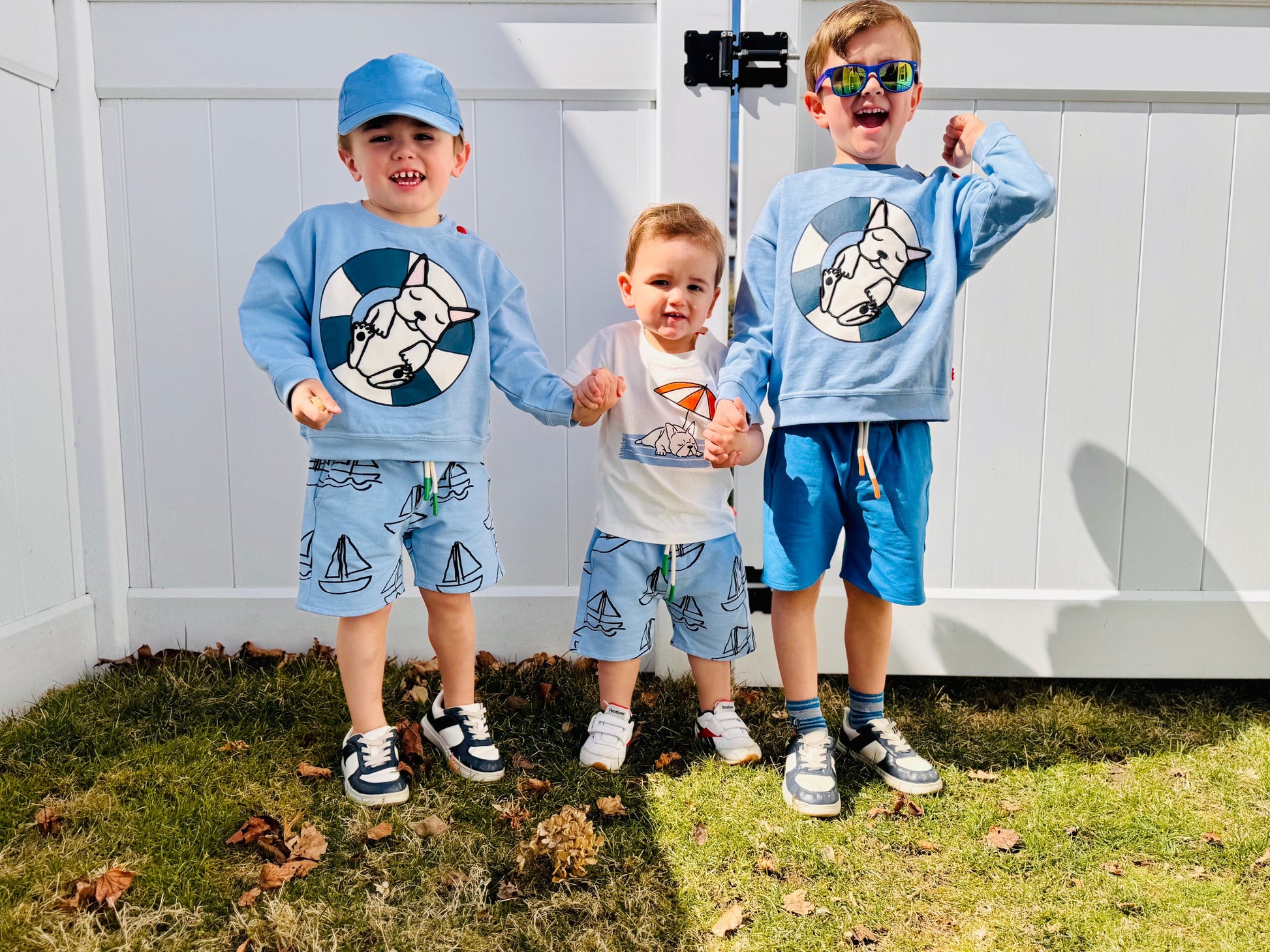 Recycled Cotton Frenchie Kid Sweatshirt Sweatshirt 