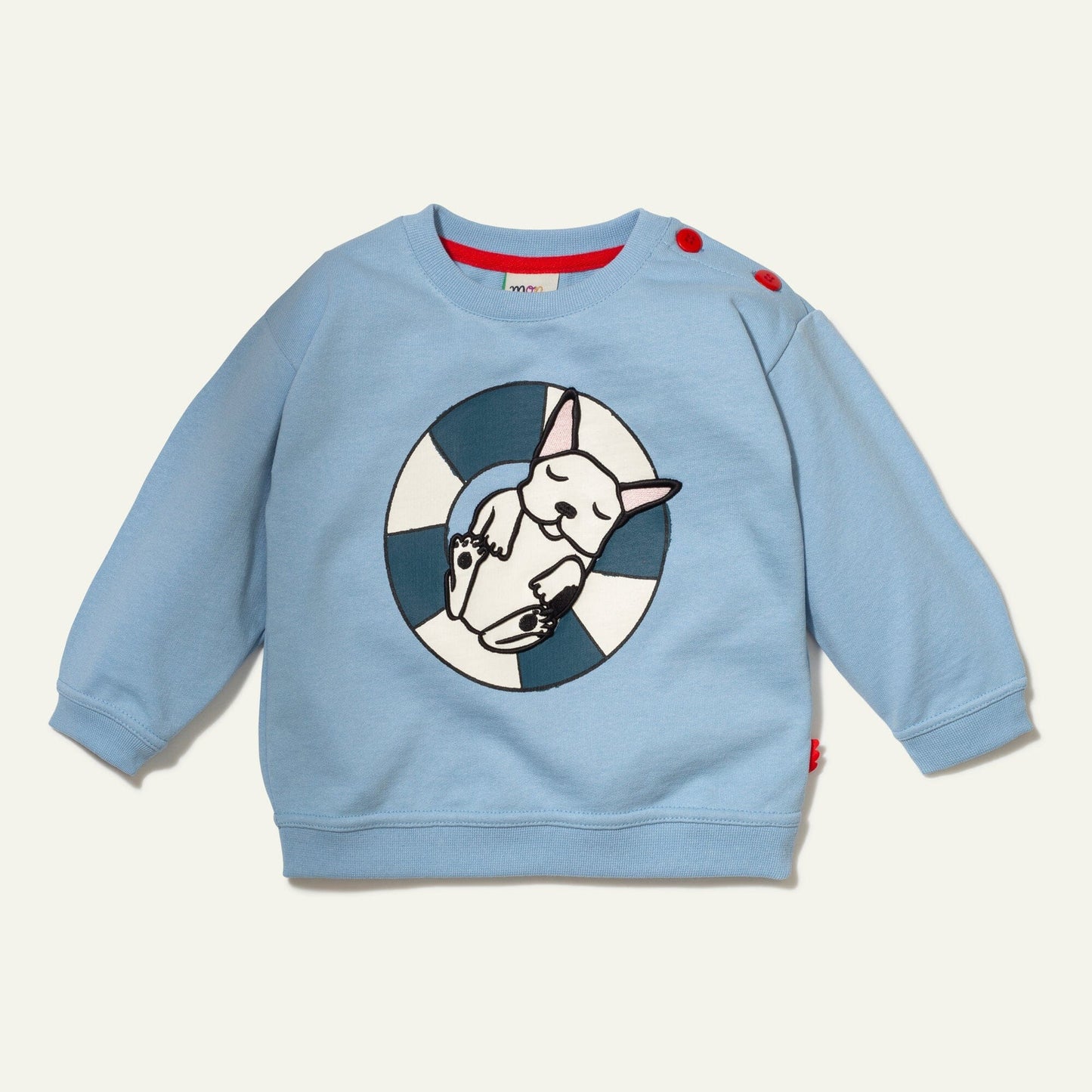 Recycled Cotton Frenchie Kid Sweatshirt Sweatshirt 