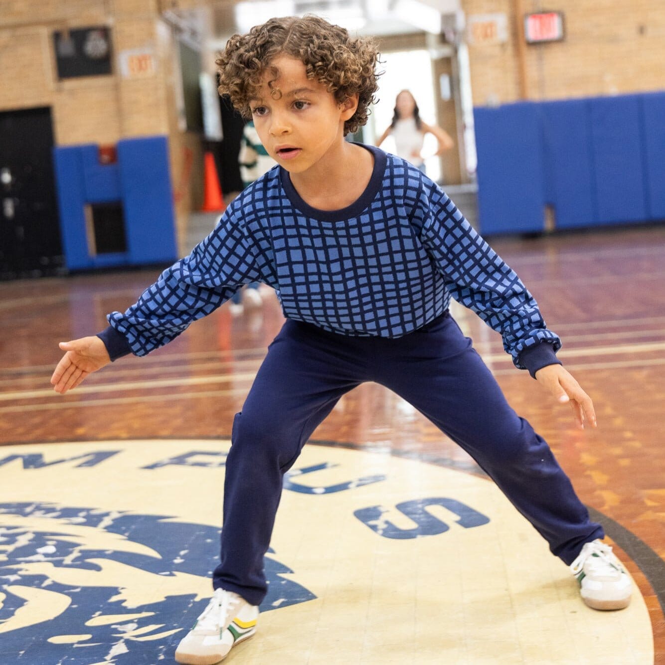 Recycled Cotton Navy Jogger Joggers 