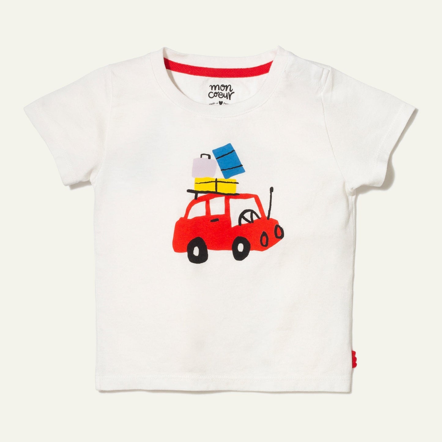 Recycled Cotton Roadtrip Baby T-Shirt Shirts/Tops 